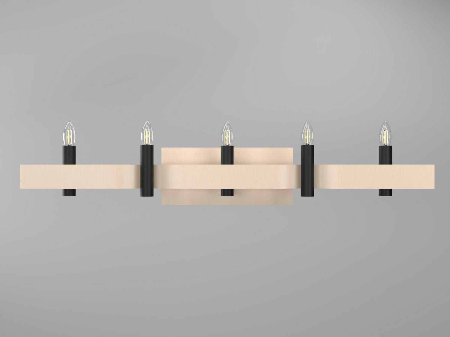 Accord Lighting - 4214.48 - Four Light Wall Lamp - Flow - Organic Cappuccino