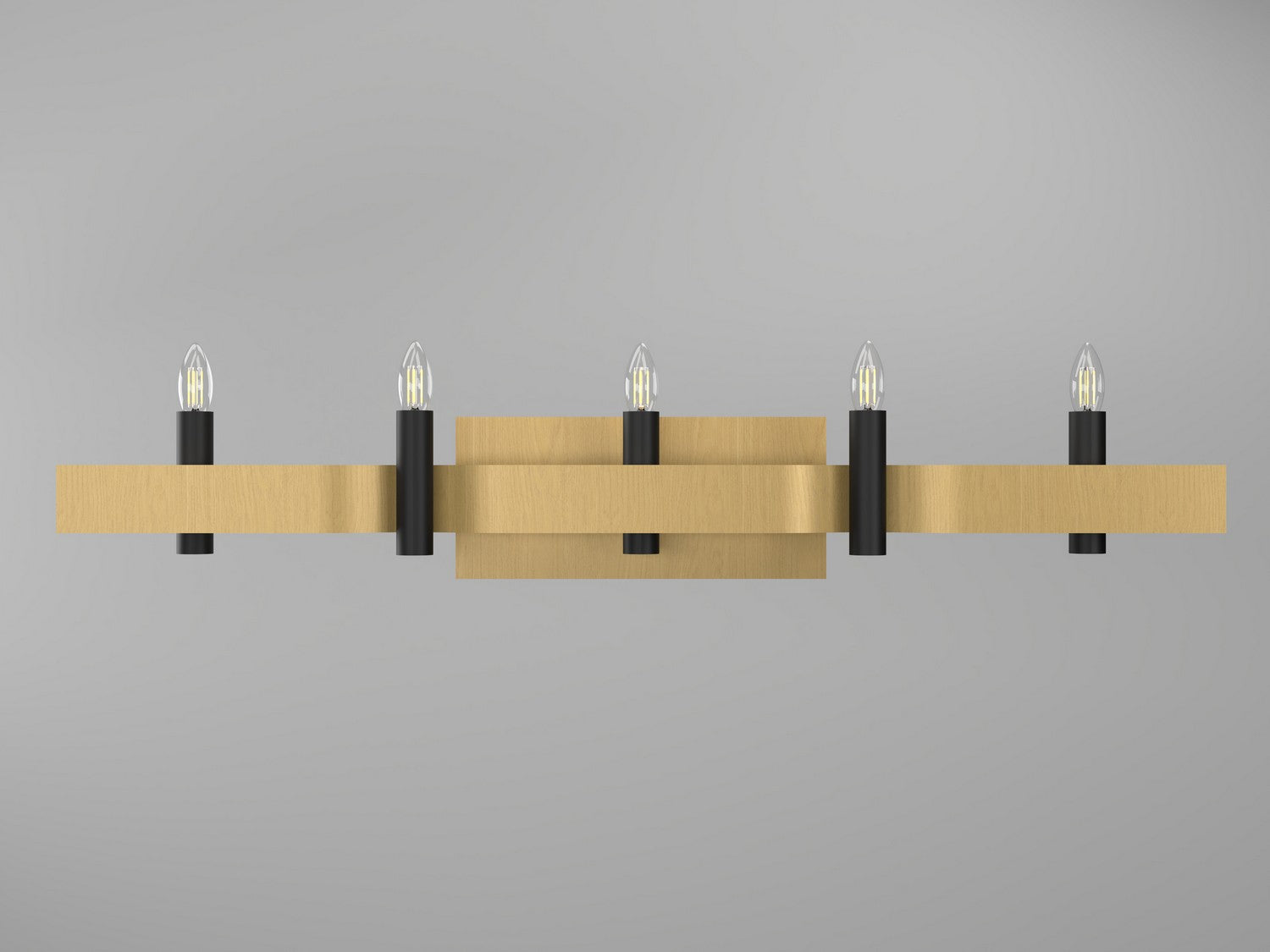 Accord Lighting - 4214.49 - Four Light Wall Lamp - Flow - Organic Gold