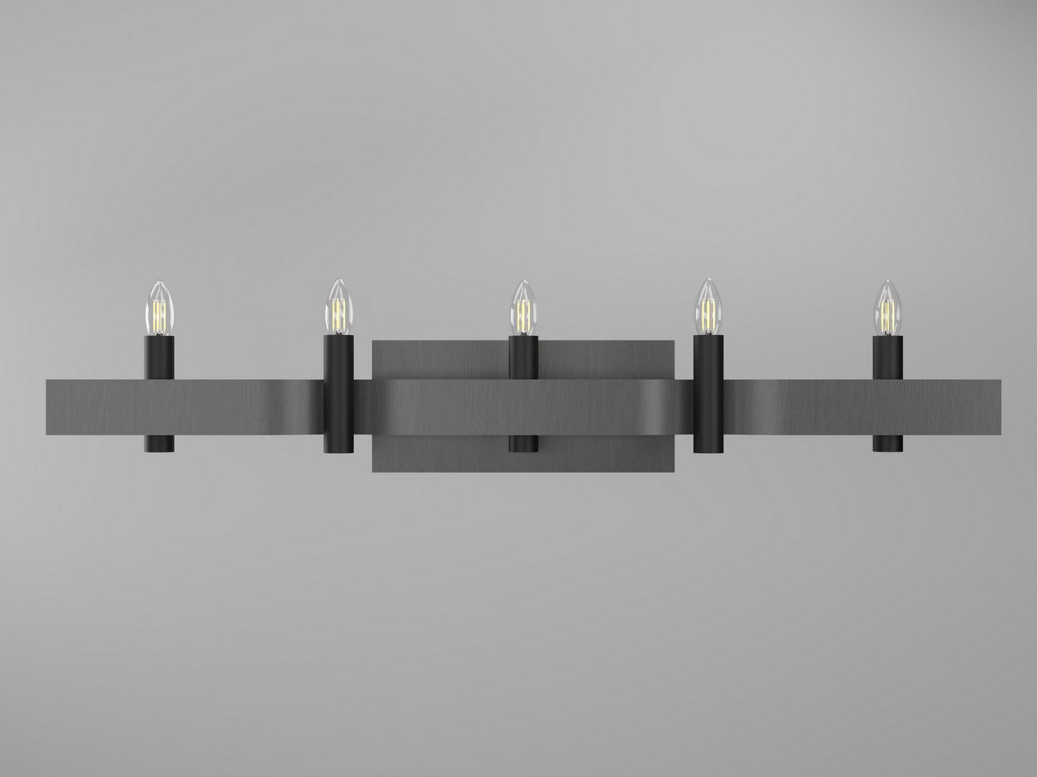 Accord Lighting - 4214.50 - Four Light Wall Lamp - Flow - Organic Grey