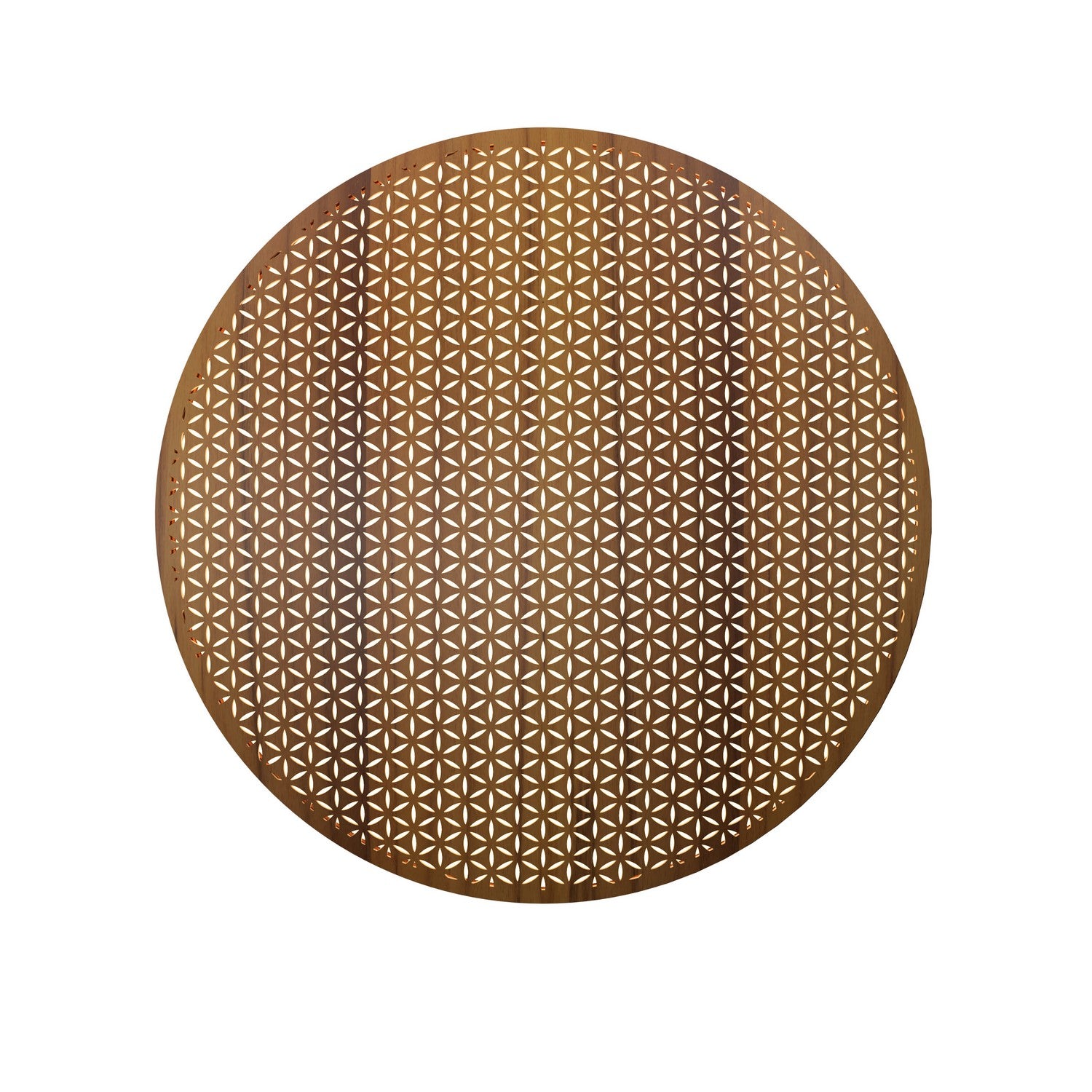 Accord Lighting - 4216.12 - Three Light Wall Lamp - Harmony - Teak