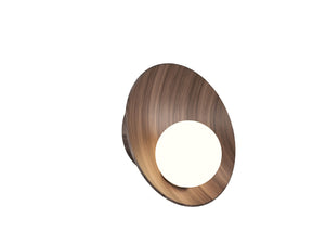 Accord Lighting - 4217.18 - One Light Wall Lamp - Oyster - American Walnut