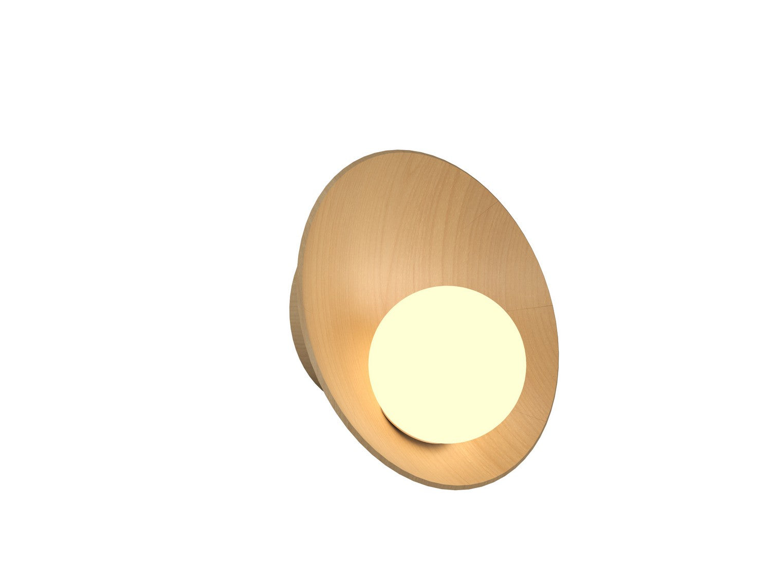 Accord Lighting - 4218.34 - One Light Wall Lamp - Oyster - Maple