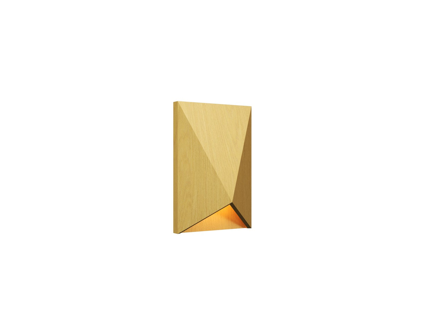 Accord Lighting - 4219.49 - One Light Wall Lamp - Facet - Organic Gold