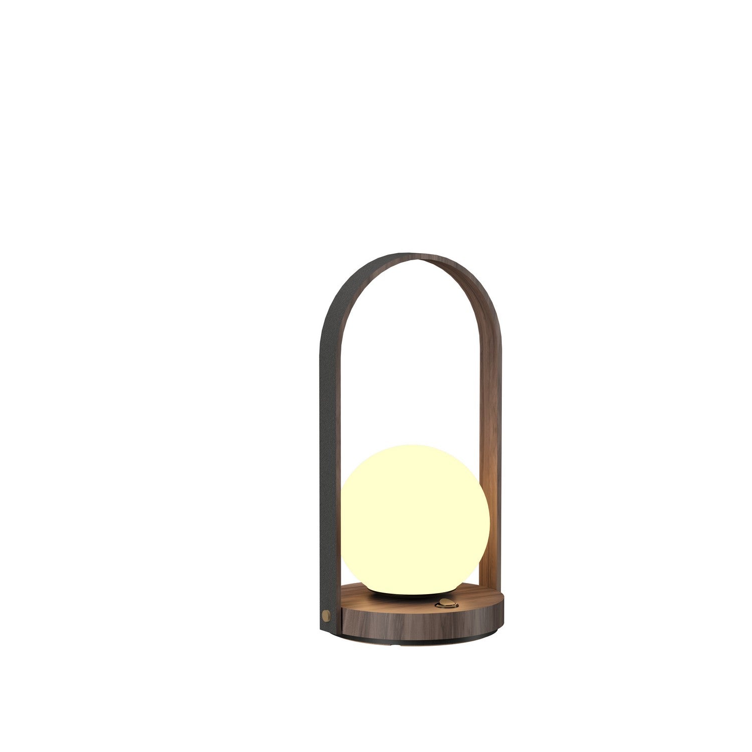 Accord Lighting - 7104.18 - One Light Table Lamp - Strap - American Walnut