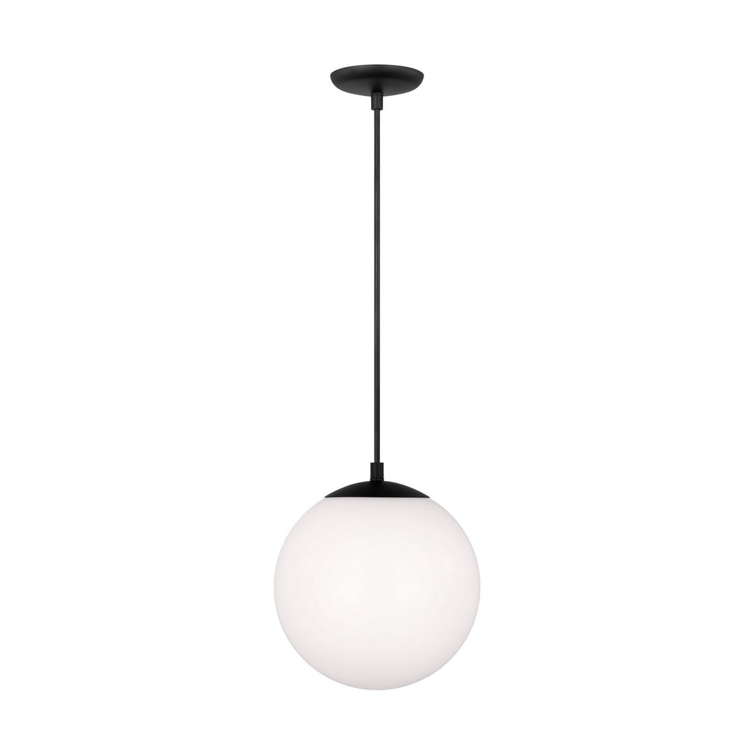 Visual Comfort Studio - 6020-112 - One Light Pendant - Leo - Hanging Globe - Midnight Black