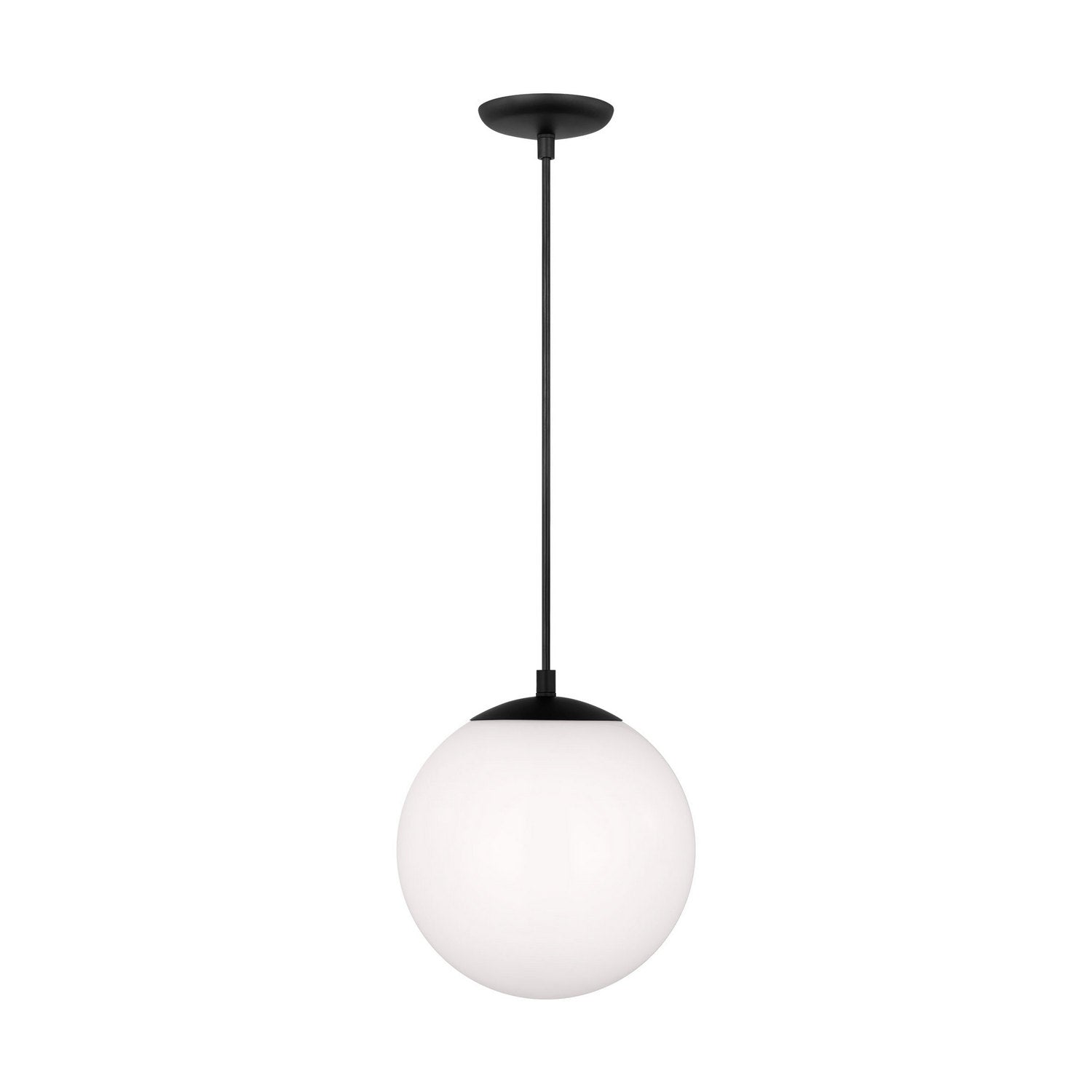 Visual Comfort Studio - 6020-112 - One Light Pendant - Leo - Hanging Globe - Midnight Black