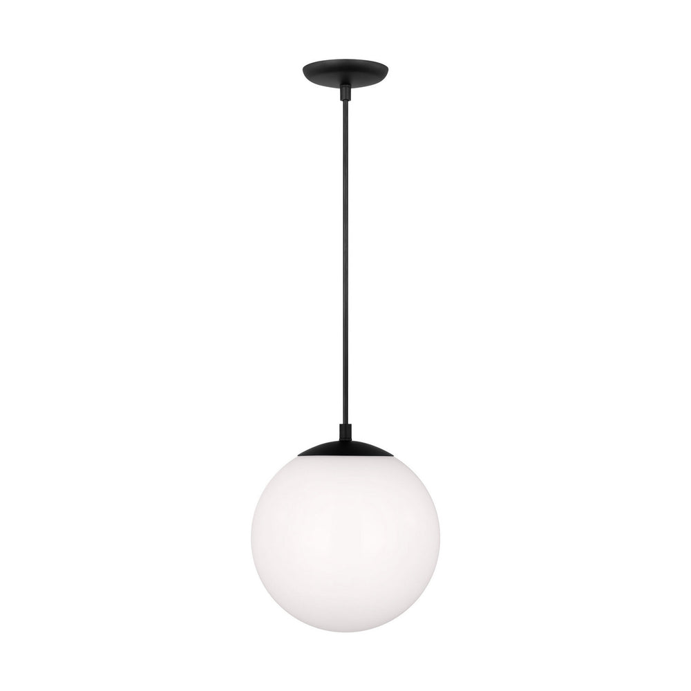 Visual Comfort Studio - 6020EN3-112 - One Light Pendant - Leo - Hanging Globe - Midnight Black