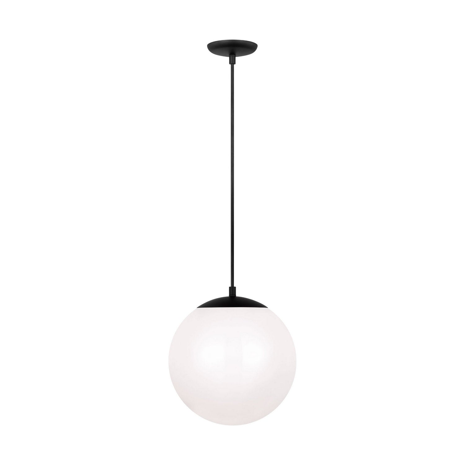 Visual Comfort Studio - 6022-112 - One Light Pendant - Leo - Hanging Globe - Midnight Black