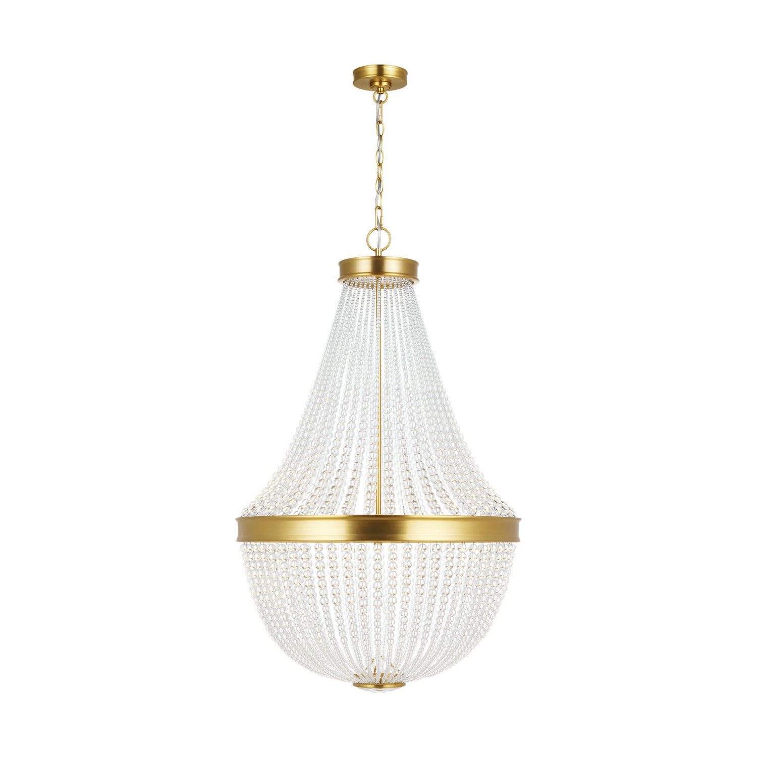Visual Comfort Studio - CC14812BBS - 12 Light Chandelier - Summerhill - Burnished Brass