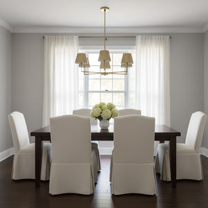 Visual Comfort Studio - DJC1265SB - Five Light Chandelier - Ender - Satin Brass