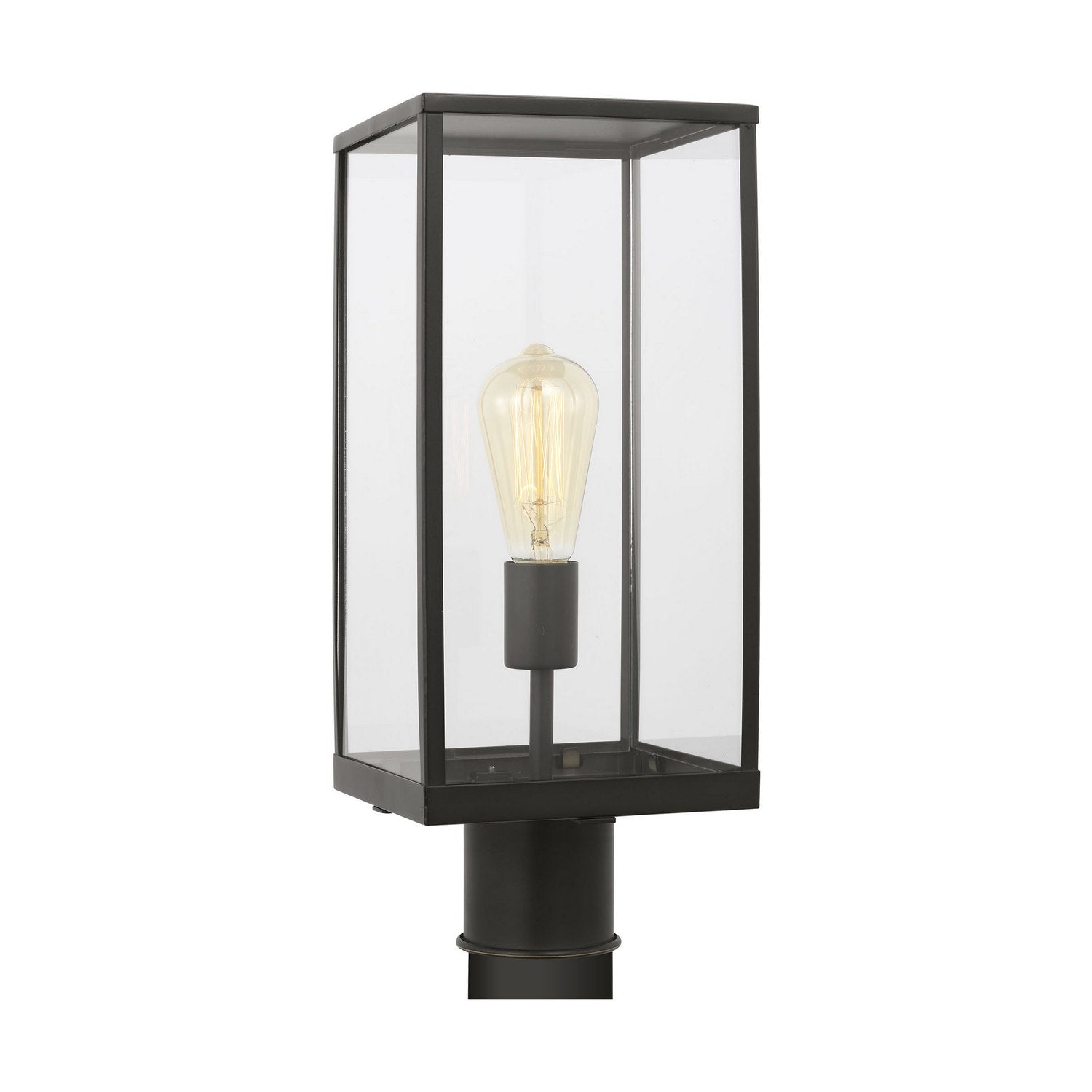 Visual Comfort Studio - DJO1041ANBZ - One Light Post Lantern - Howell - Antique Bronze