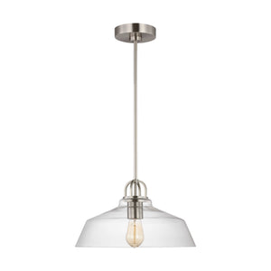 Visual Comfort Studio - DJP1121BS - One Light Pendant - Payton - Brushed Steel
