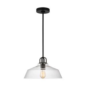 Visual Comfort Studio - DJP1121MBK - One Light Pendant - Payton - Midnight Black