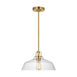 Visual Comfort Studio - DJP1121SB - One Light Pendant - Payton - Satin Brass