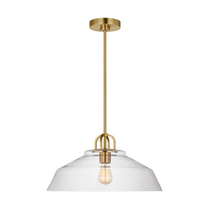 Visual Comfort Studio - DJP1131SB - One Light Pendant - Payton - Satin Brass