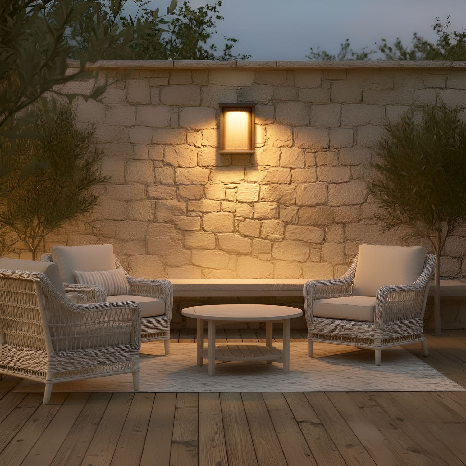 Generation Lighting - GLO1331ANBZ - Lantern - Faywood - Antique Bronze