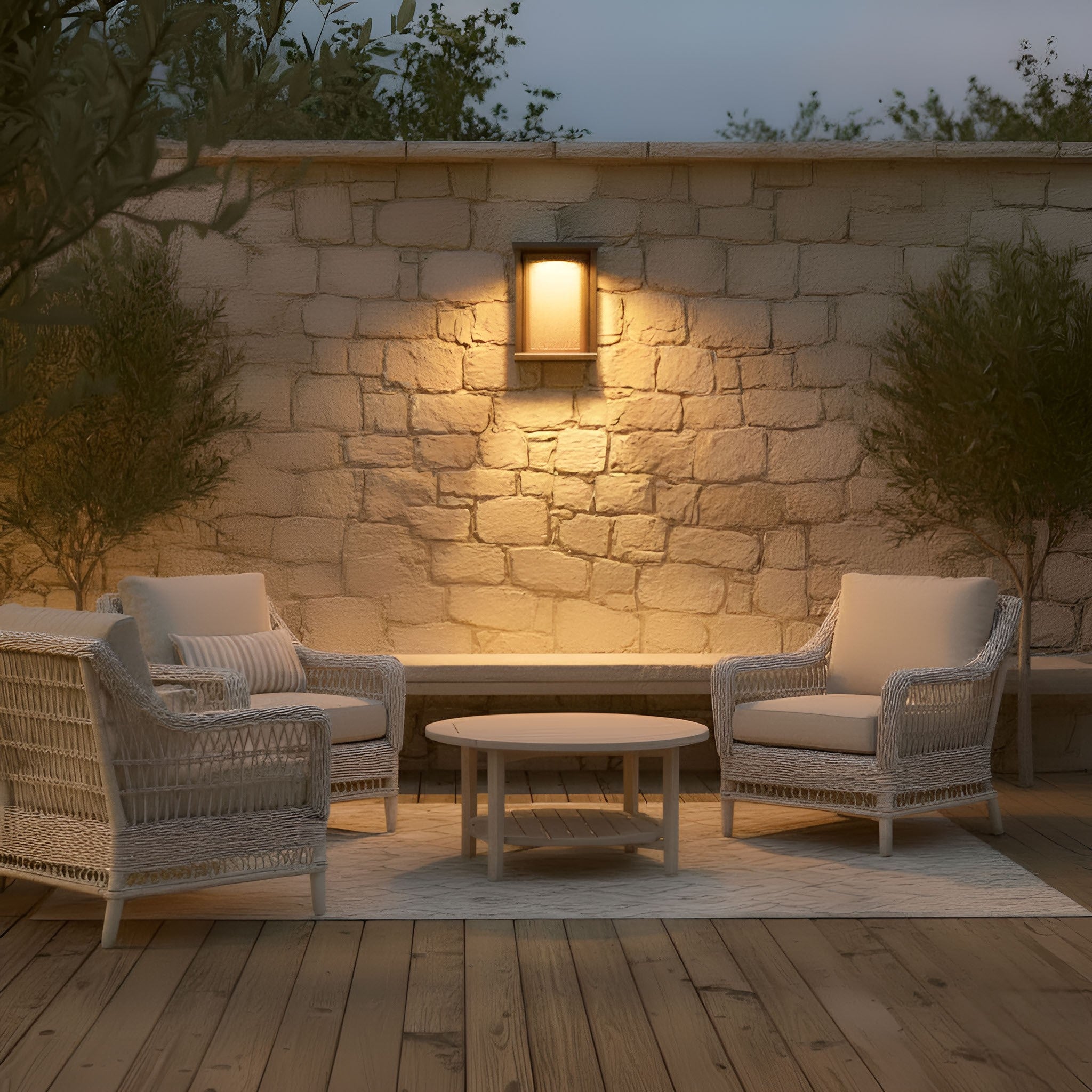 Generation Lighting - GLO1331ANBZ - Lantern - Faywood - Antique Bronze