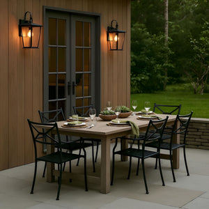 Generation Lighting - GLO1391TXB - Lantern - Linton - Textured Black