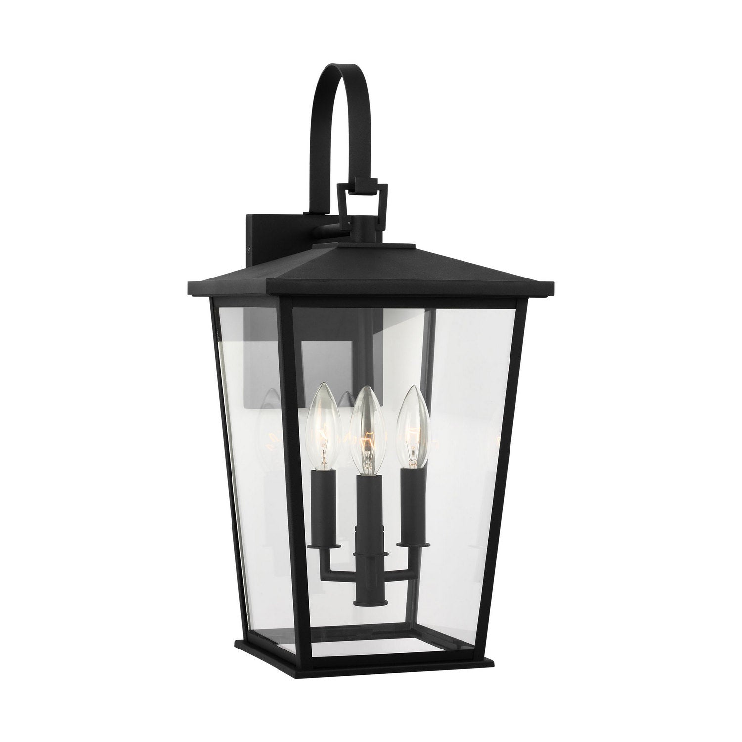 Generation Lighting - GLO1403TXB - Lantern - Linton - Textured Black