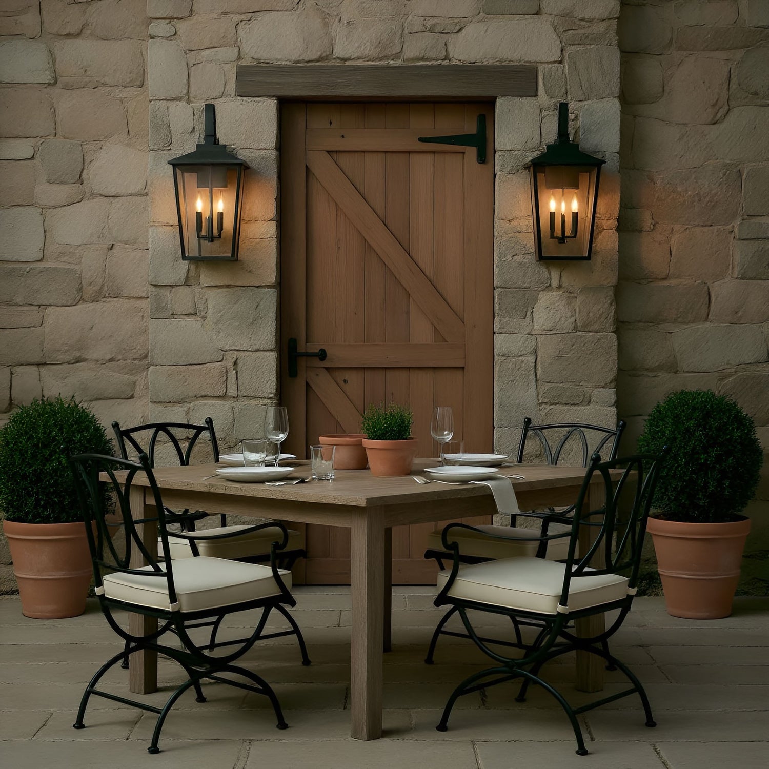 Generation Lighting - GLO1424ANBZ - Lantern - Linton - Antique Bronze
