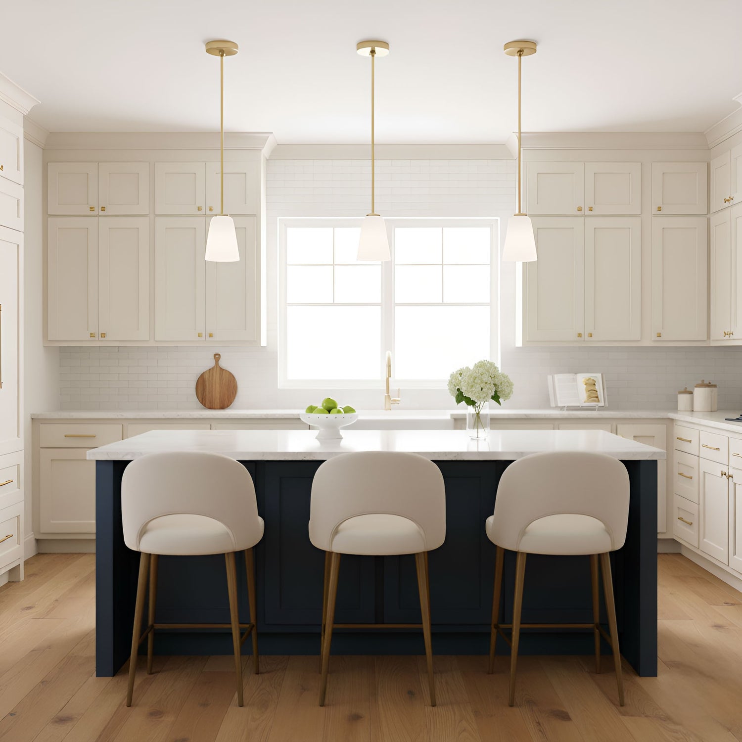 Generation Lighting - GLP1031SB - One Light Mini-Pendant - Miles - Satin Brass