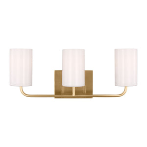 Generation Lighting - GLV1003EN3/SB - Three Light Vanity - Rhett - Satin Bronze