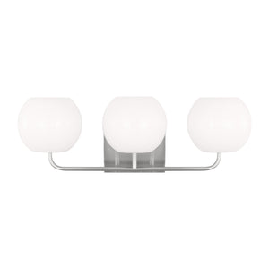 Generation Lighting - GLV1013EN3/BS - Three Light Vanity - Rory - Brushed Steel