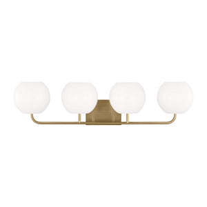 Generation Lighting - GLV1014EN3/SB - Four Light Vanity - Rory - Satin Bronze