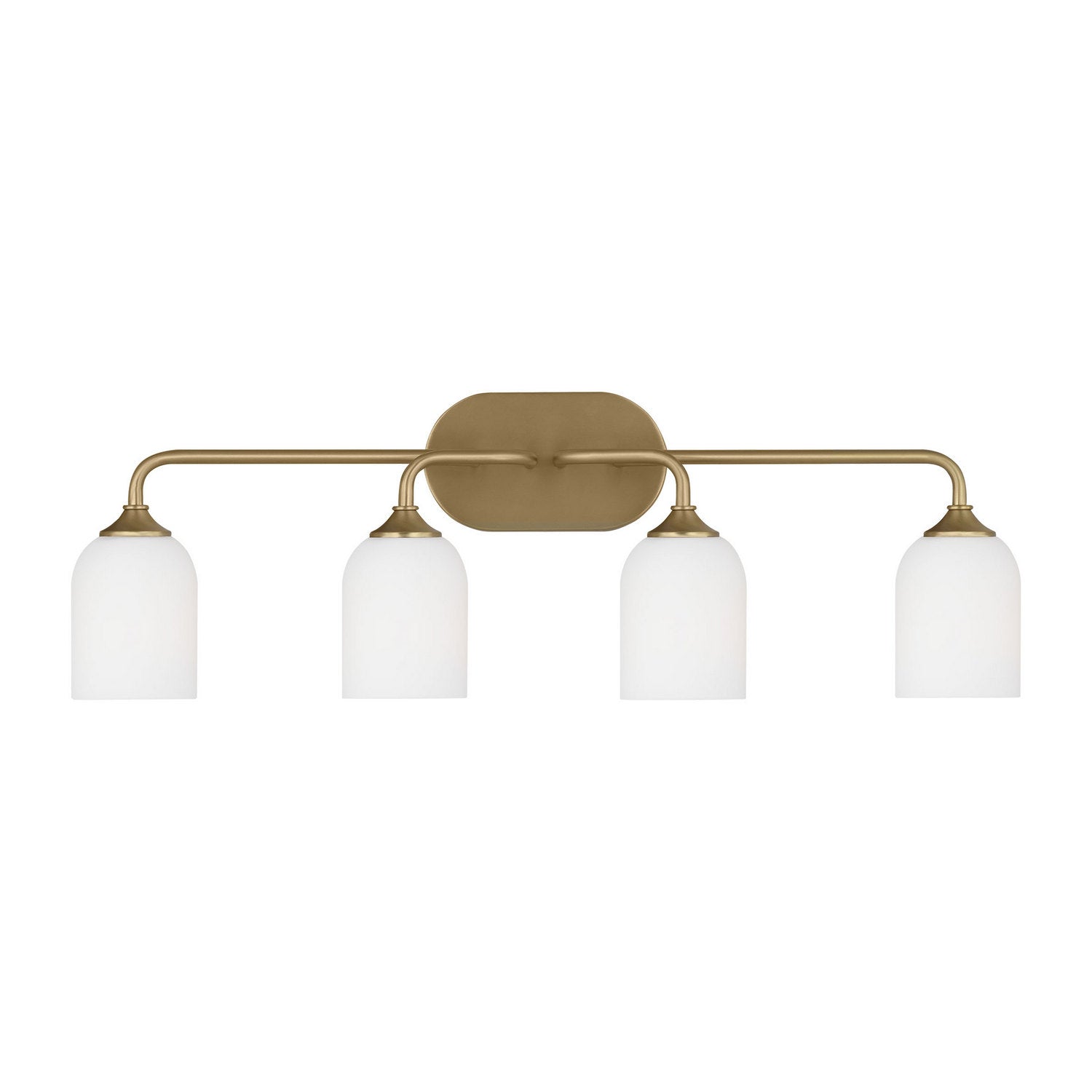 Generation Lighting - GLV1024EN3/SB - Four Light Vanity - Emile - Satin Bronze