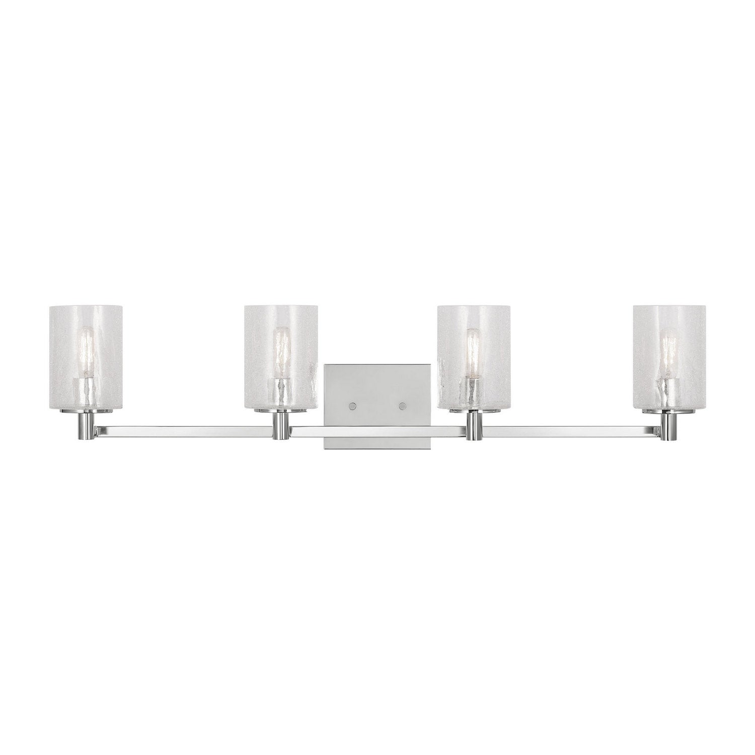 Generation Lighting - GLV1034EN/CH - Four Light Wall / Bath - Parker - Chrome