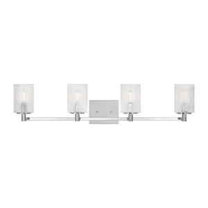 Generation Lighting - GLV1044EN/CH - Four Light Wall / Bath - Lando - Chrome