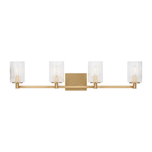 Generation Lighting - GLV1044EN/SB - Four Light Wall / Bath - Lando - Satin Bronze