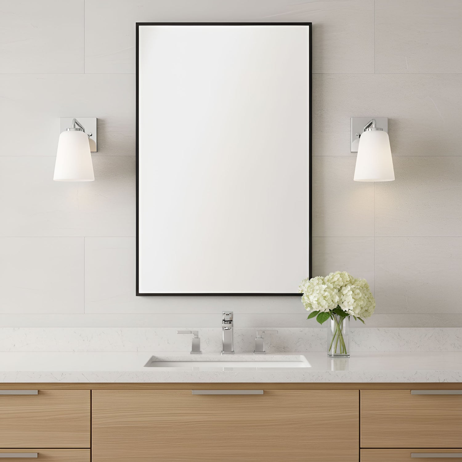 Generation Lighting - GLV1051CH - Vanity - Miles - Chrome
