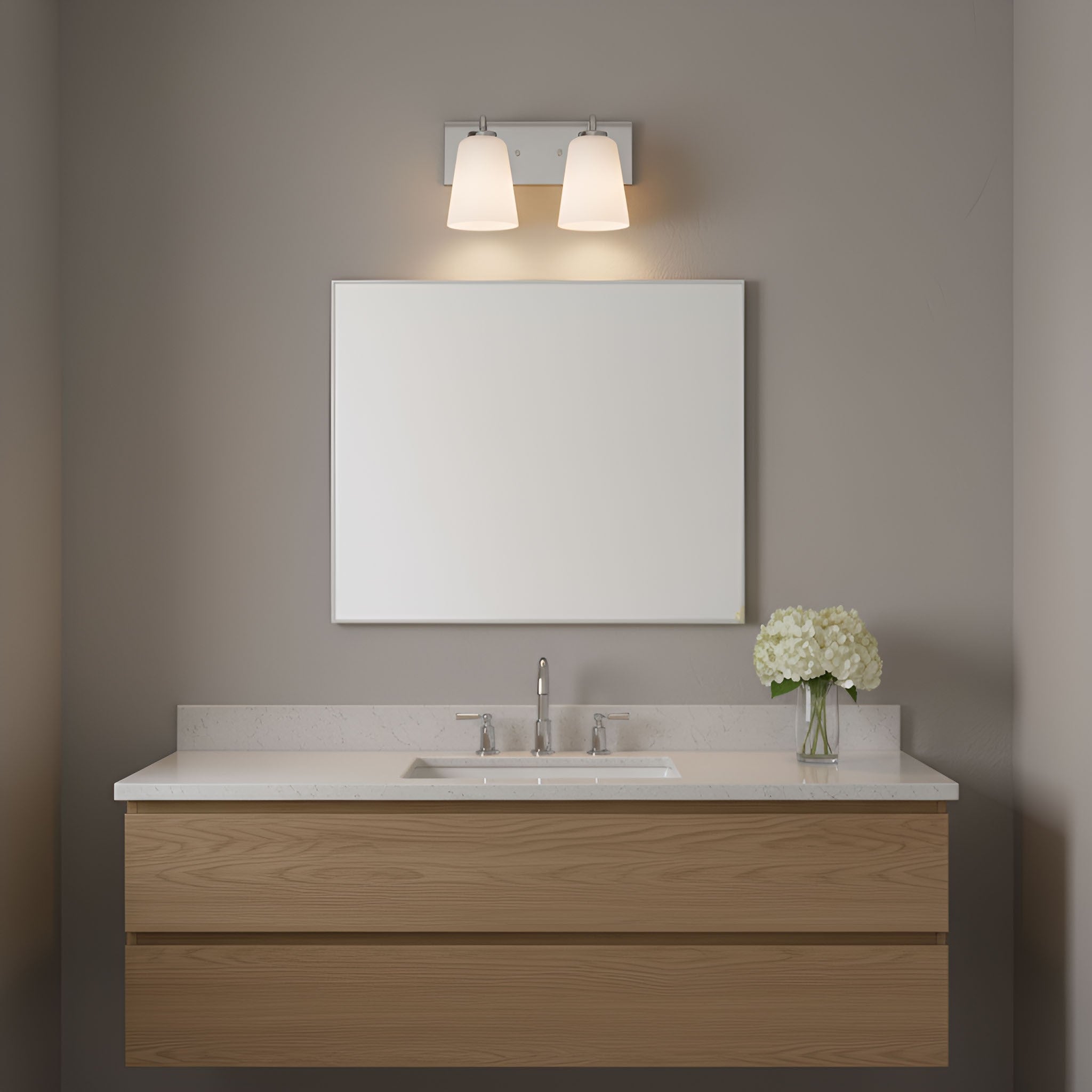 Generation Lighting - GLV1052CH - Vanity - Miles - Chrome