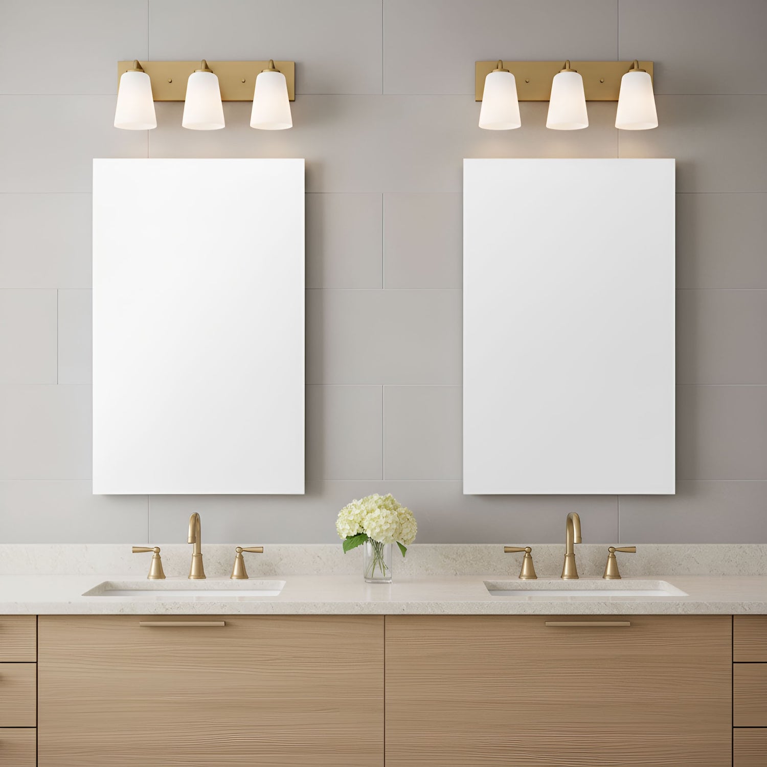 Generation Lighting - GLV1053SB - Vanity - Miles - Satin Brass
