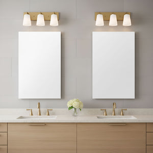 Generation Lighting - GLV1053SB - Vanity - Miles - Satin Brass