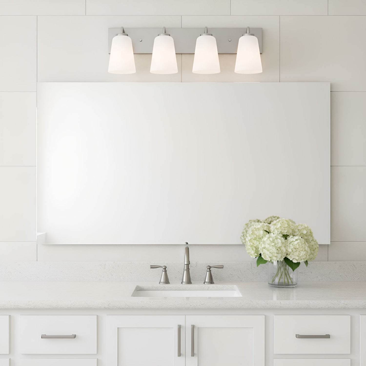 Generation Lighting - GLV1054BS - Vanity - Miles - Brushed Nickel