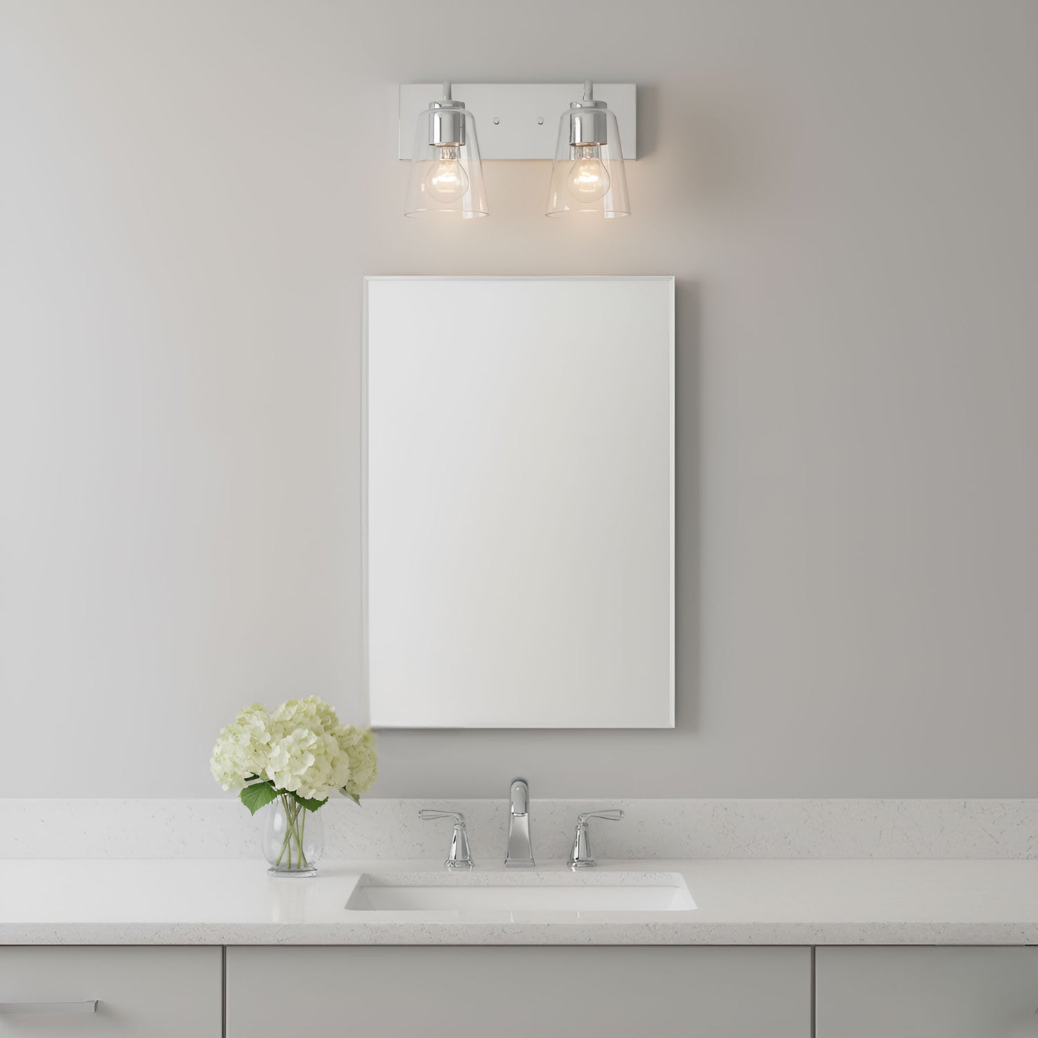 Generation Lighting - GLV1062CH - Vanity - Miles - Chrome