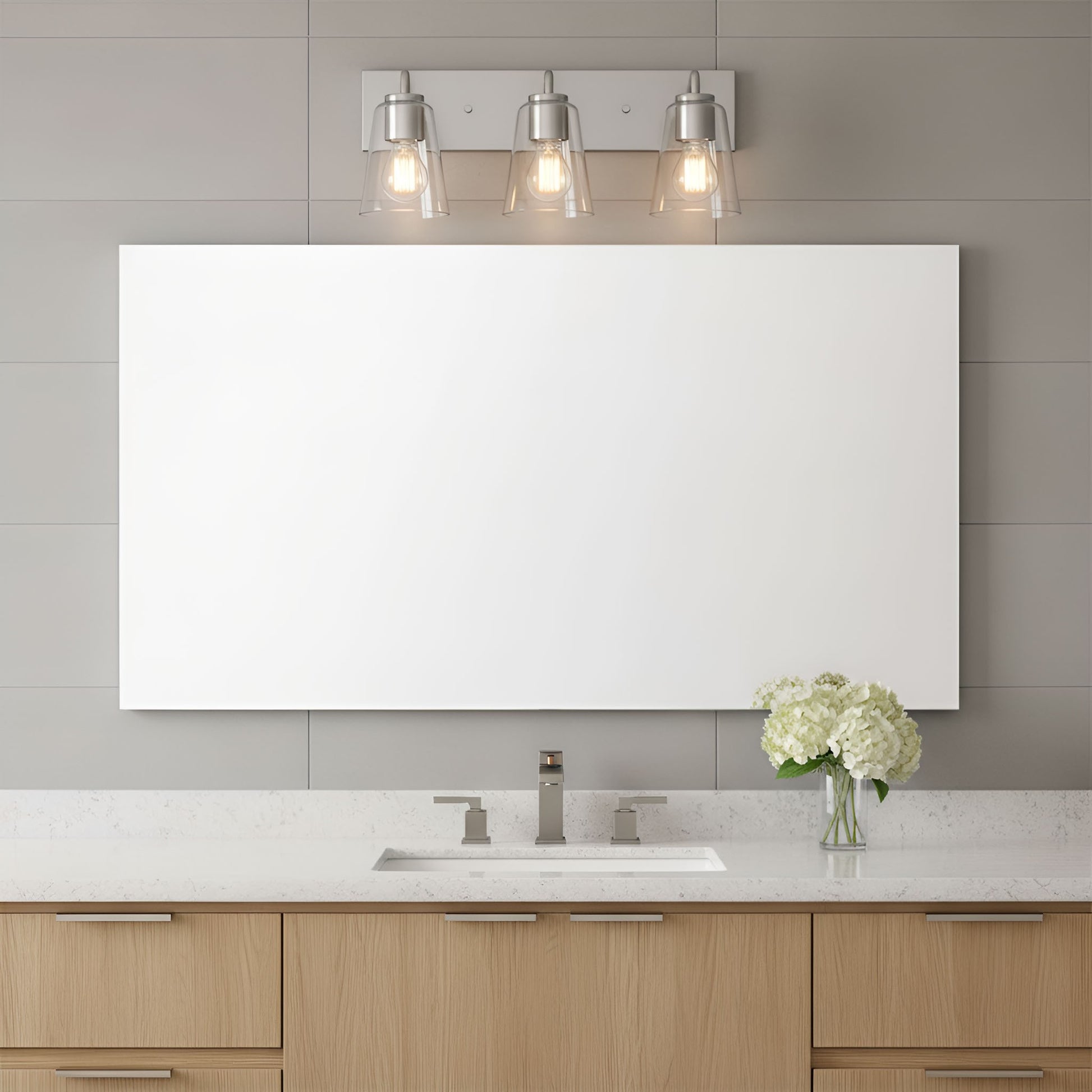 Generation Lighting - GLV1063BS - Vanity - Miles - Brushed Nickel