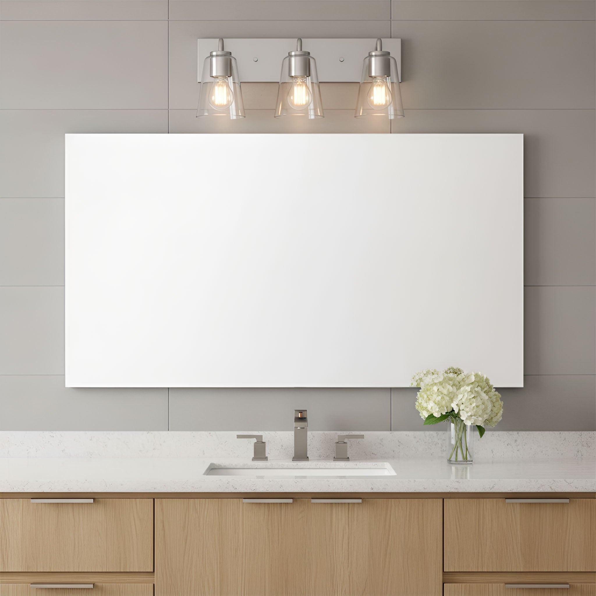 Generation Lighting - GLV1063BS - Vanity - Miles - Brushed Nickel