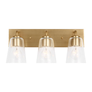 Generation Lighting - GLV1063SB - Vanity - Miles - Satin Brass
