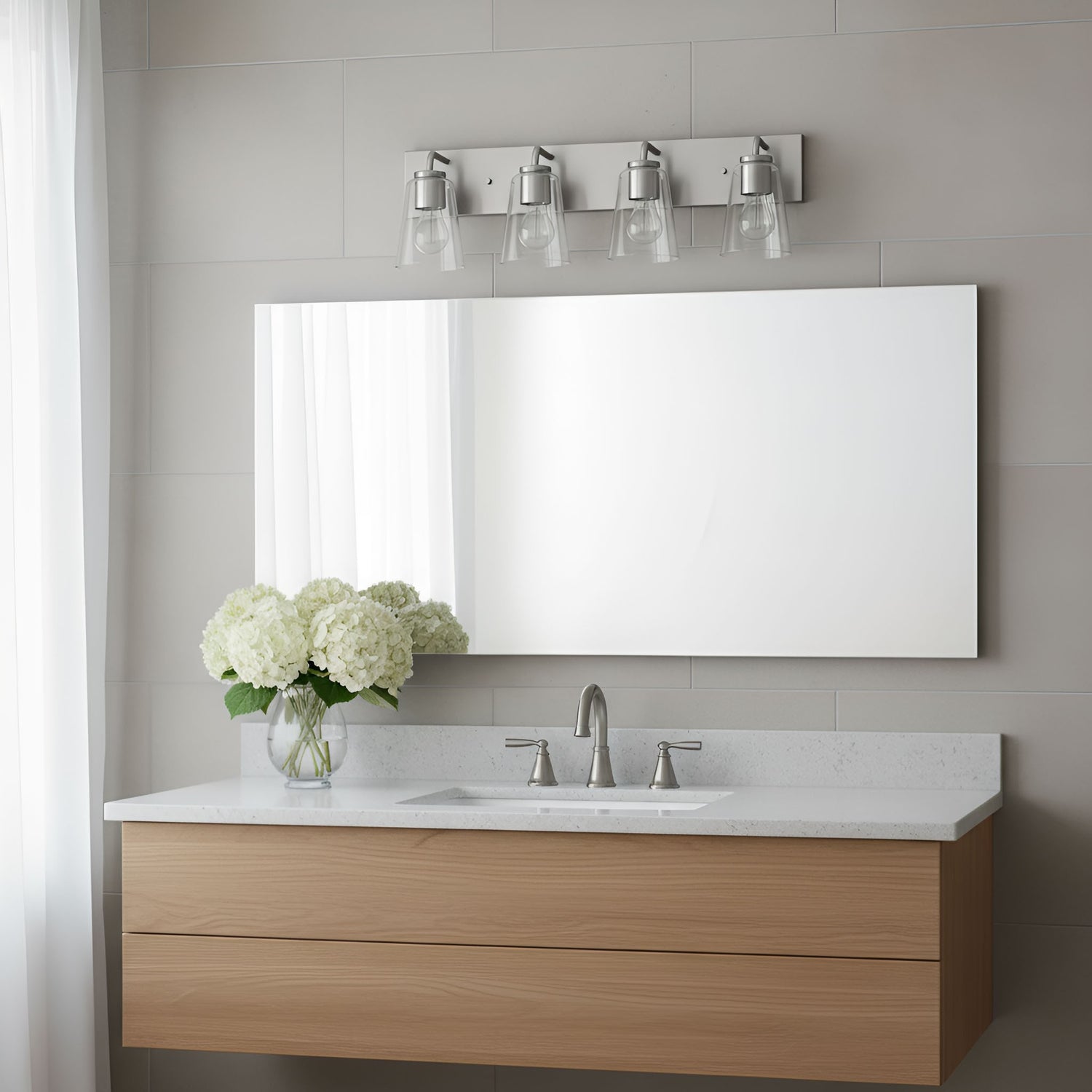 Generation Lighting - GLV1064BS - Vanity - Miles - Brushed Nickel