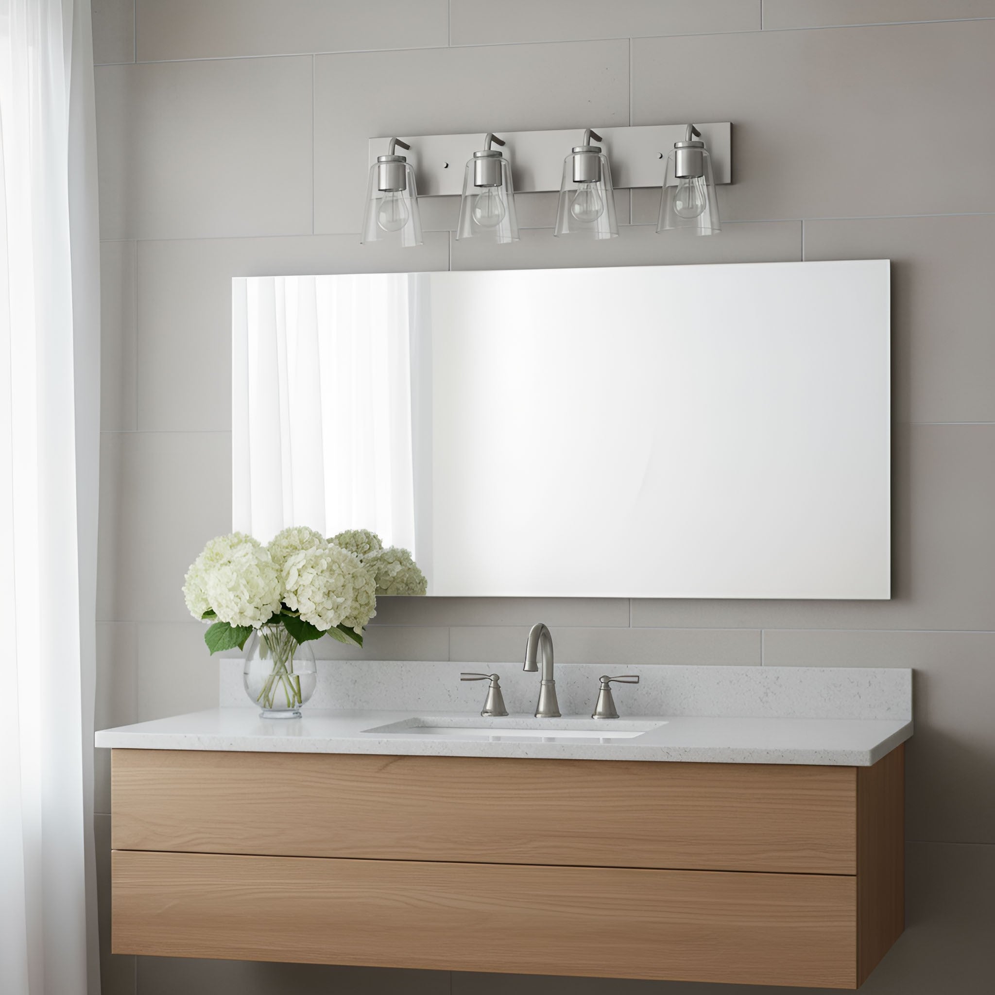 Generation Lighting - GLV1064BS - Vanity - Miles - Brushed Nickel