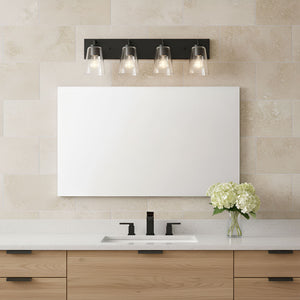 Generation Lighting - GLV1064MBK - Vanity - Miles - Midnight Black