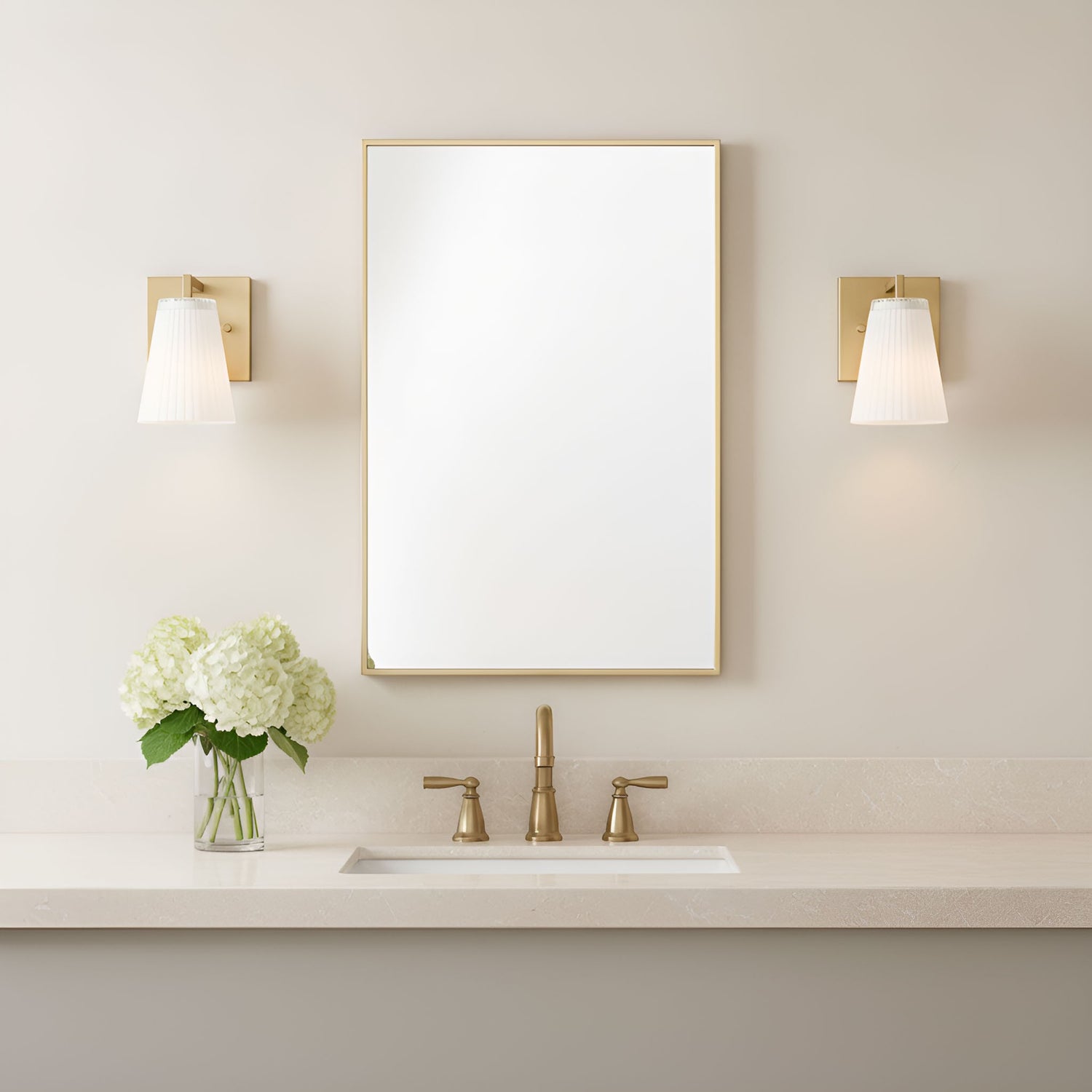Generation Lighting - GLV1101SB - Vanity - Upson - Satin Brass