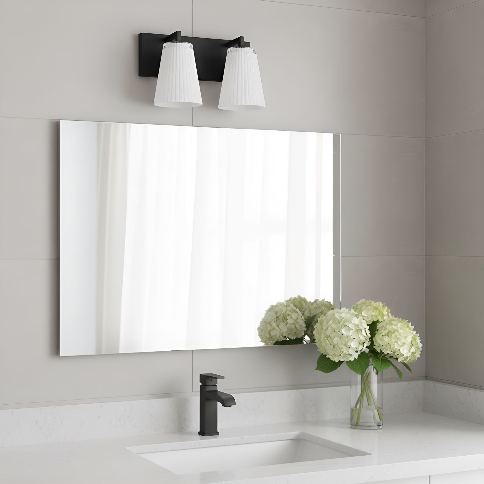 Generation Lighting - GLV1102MBK - Vanity - Upson - Midnight Black