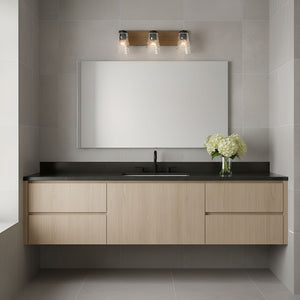 Generation Lighting - GLV1113MBKCRO - Vanity - Dunton - Midnight Black