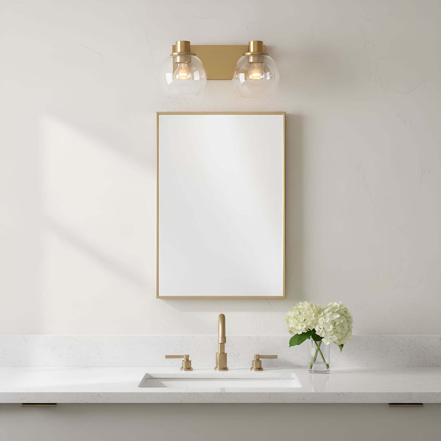 Generation Lighting - GLV1122SB - Bath - Rito - Satin Brass