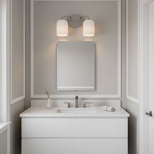 Generation Lighting - GLV1132BS - Two Light Vanity - Eisele - Brushed Nickel