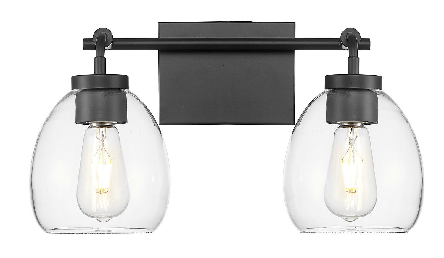 Acclaim Lighting - IN40061BK - Two Light Vanity - Dawes - Matte Black
